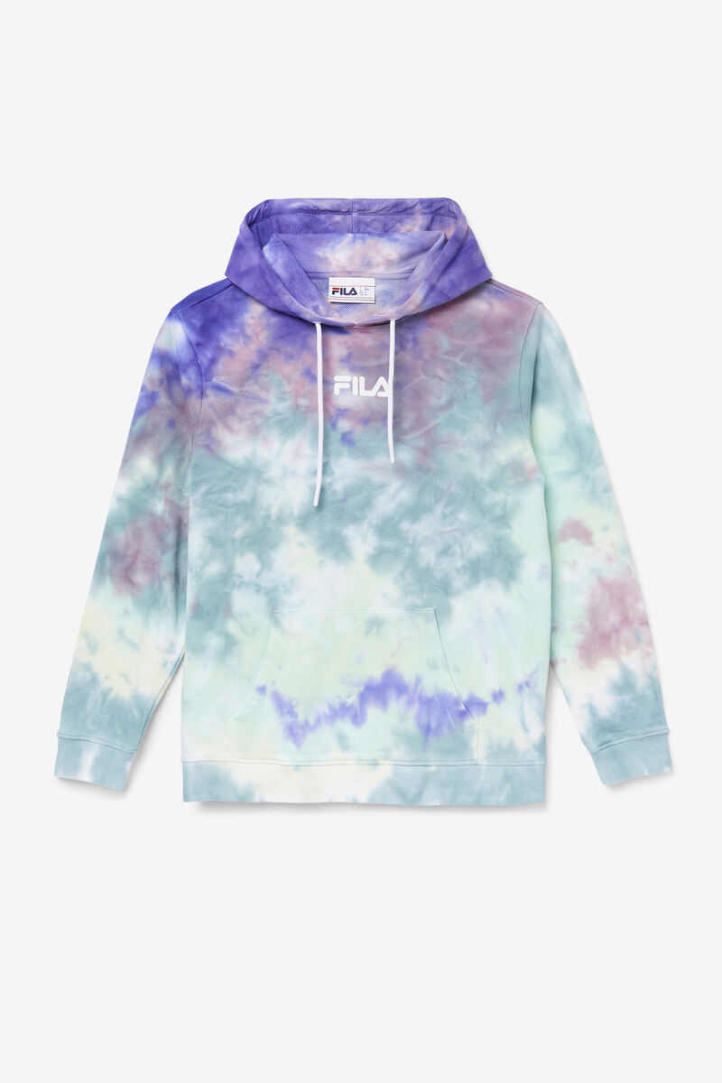 Fila Aerolynn Tie Dye Hoodie Hoodie Dam Blå | 9iSz9rSIvMY