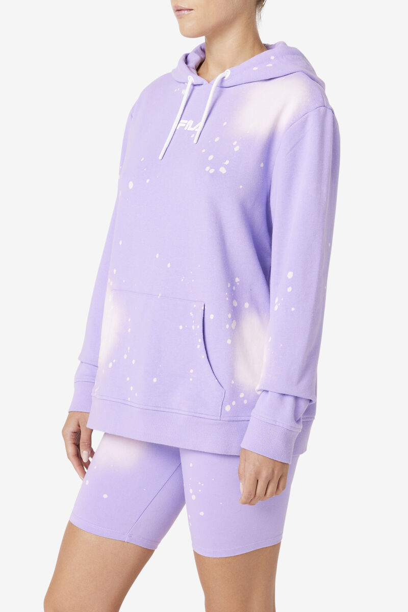 Fila Aerolynn Tie Dye Hoodie Hoodie Dam Lila | RzVDgrKVrmC