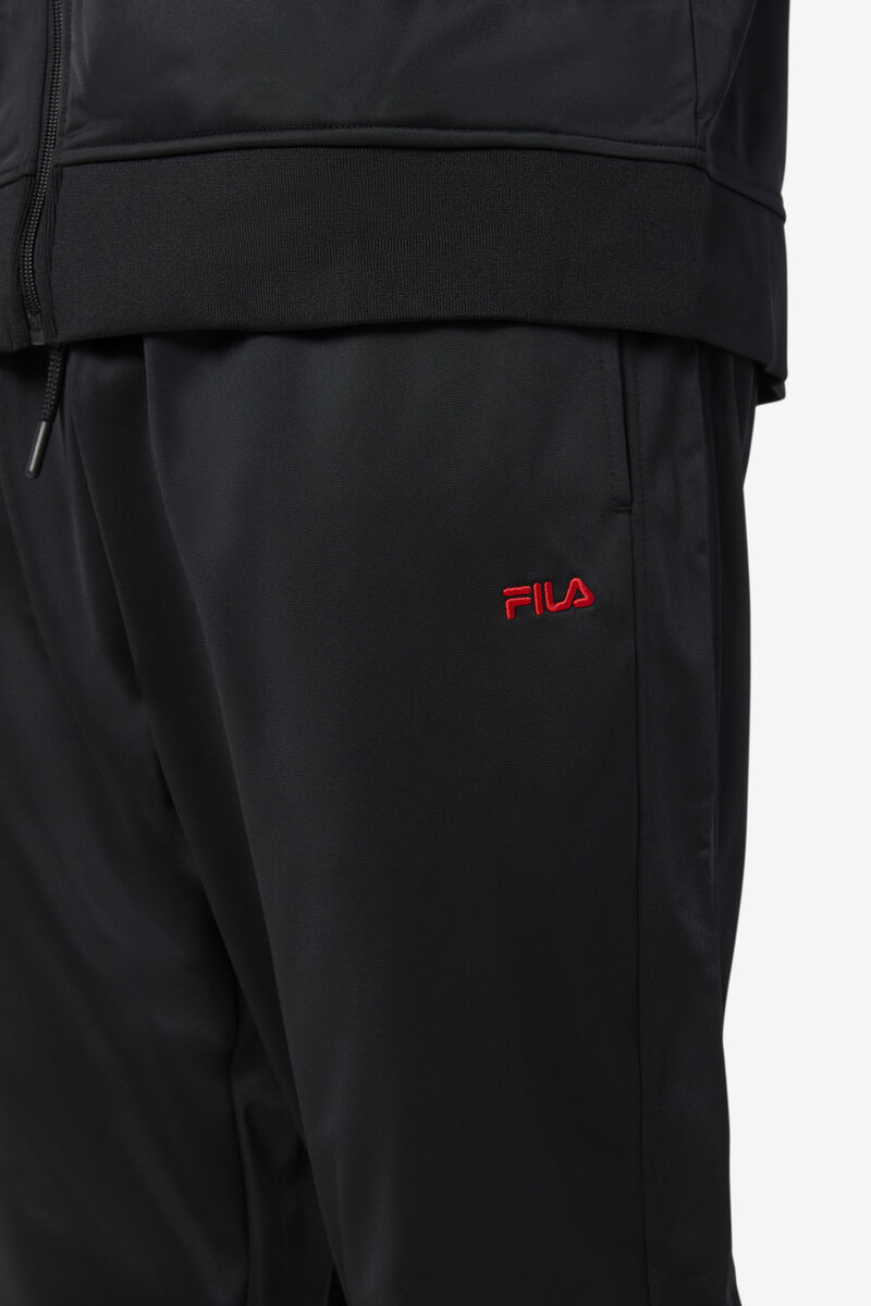 Fila Albania Track Pant Träningsoverall Herr Svarta Röda | lu5c9LzU9E3