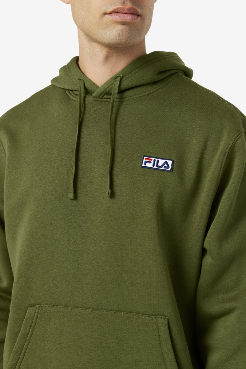 Fila Algot Hoodie Hoodie Herr Olivgröna | 8ZEQyHSy6Io