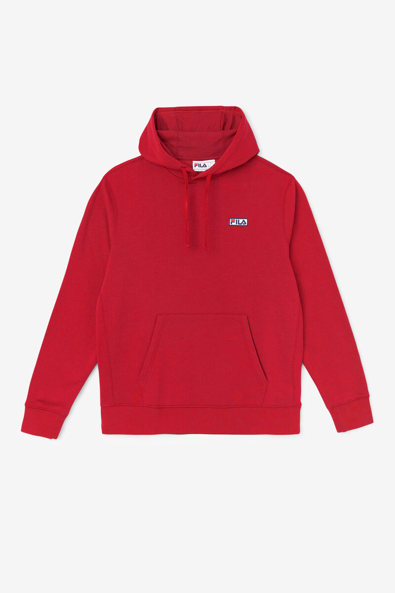Fila Algot Hoodie Hoodie Herr Röda | AwJTszqRHKZ