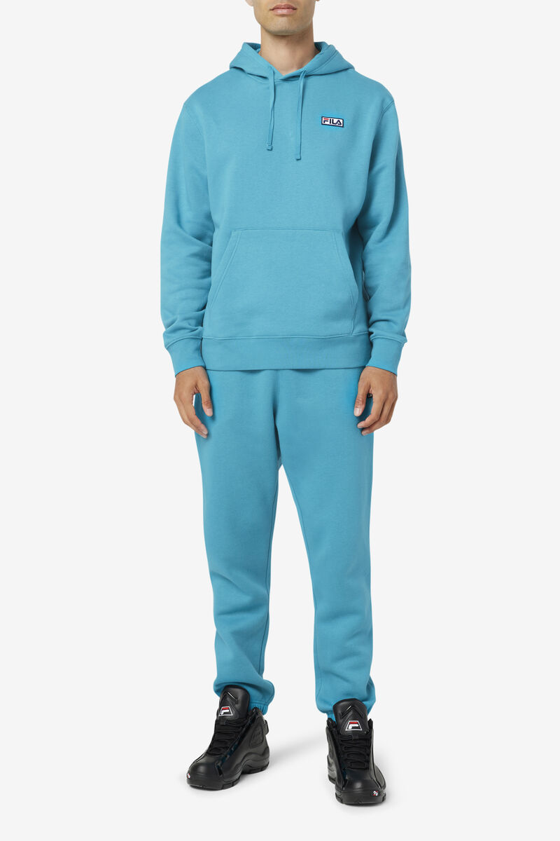 Fila Algot Hoodie Hoodie Herr Turkos | 5lGopZbOJA3