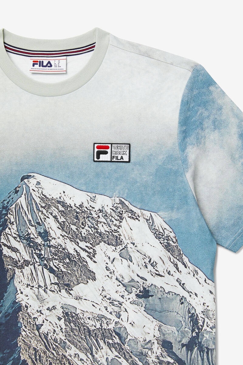 Fila Alps T-shirt Herr Vita Svarta | 6UZSwRn7Dsv