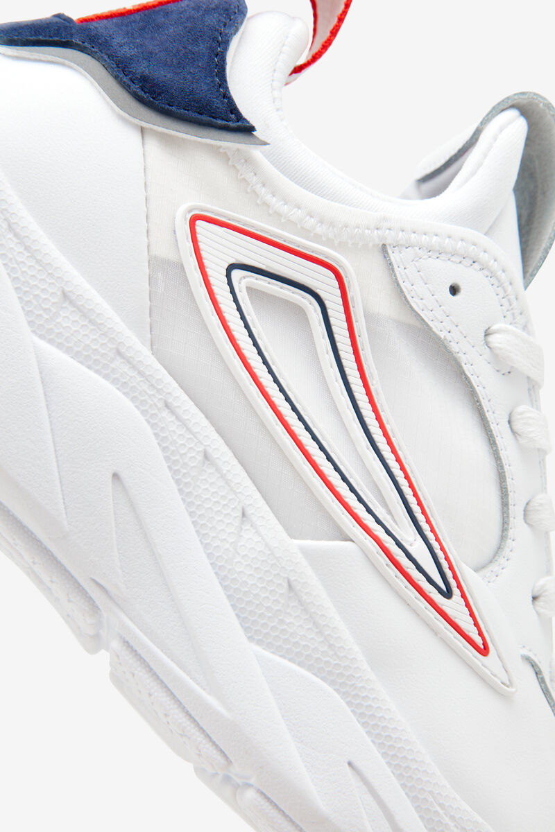 Fila Amore Sneakers Dam Vita Marinblå Röda | 3u5EXti2fvS