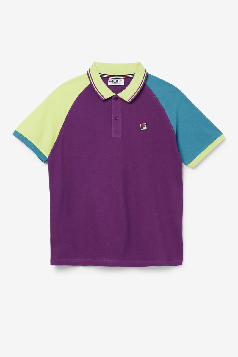 Fila Apollo Polo Polo Shirt Herr Lila Lila | ypraGNel12L