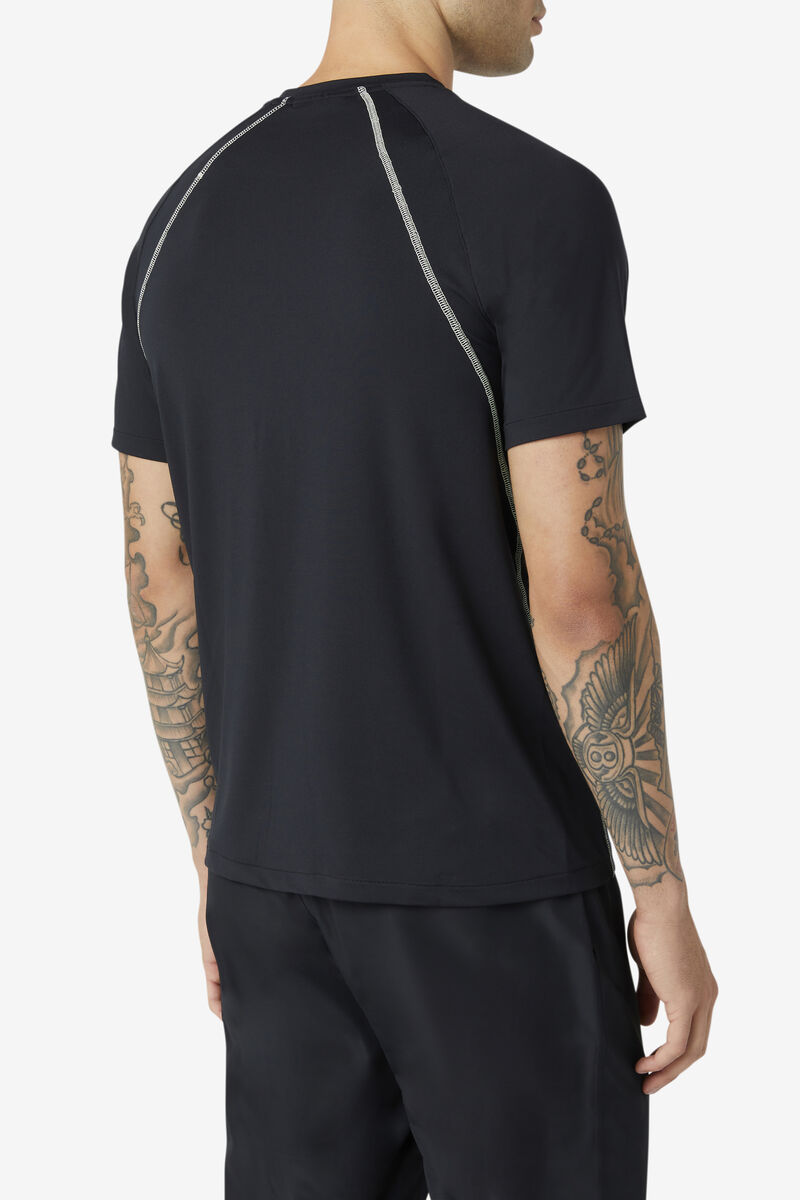 Fila Arcturus T-shirt Herr Svarta Vita | iUAjJfz14wp