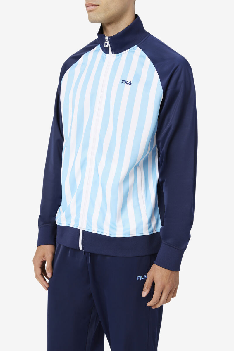 Fila Argentina Track Jacket Jacka Dam Marinblå Vita | Zyedc3K4jf2