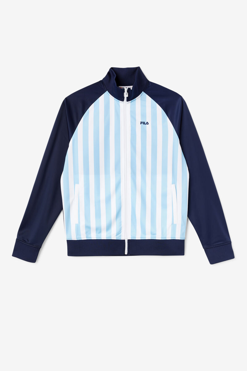 Fila Argentina Track Jacket Träningsoverall Herr Marinblå Vita | hDi7FSkWCIq