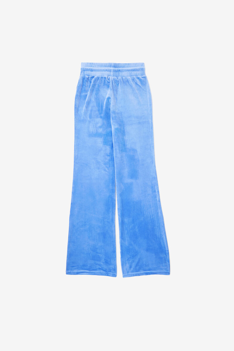 Fila Astrid Velour Pant Byxor Dam Blå Svarta | DWqO3wTQ5P7