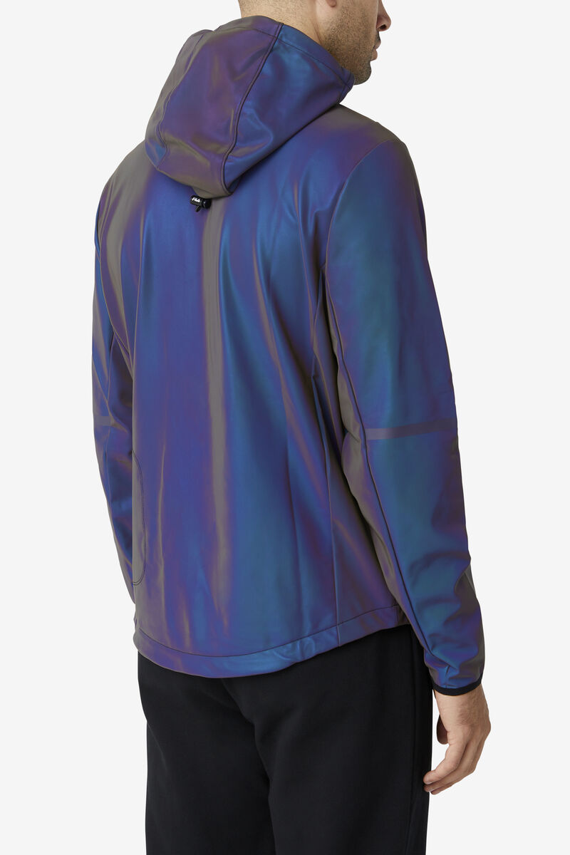 Fila Atticus Reflective Vind Jacket Jacka Herr Mörkblå | if4inR3ixb1