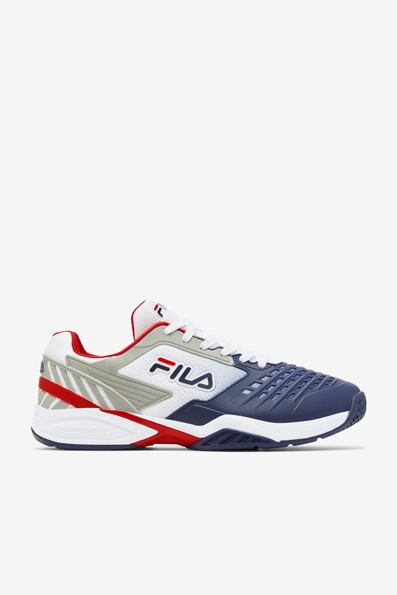 Fila Axilus 2 Energized Tennisskor Herr Vita Marinblå Röda | v2idvu9F6fu