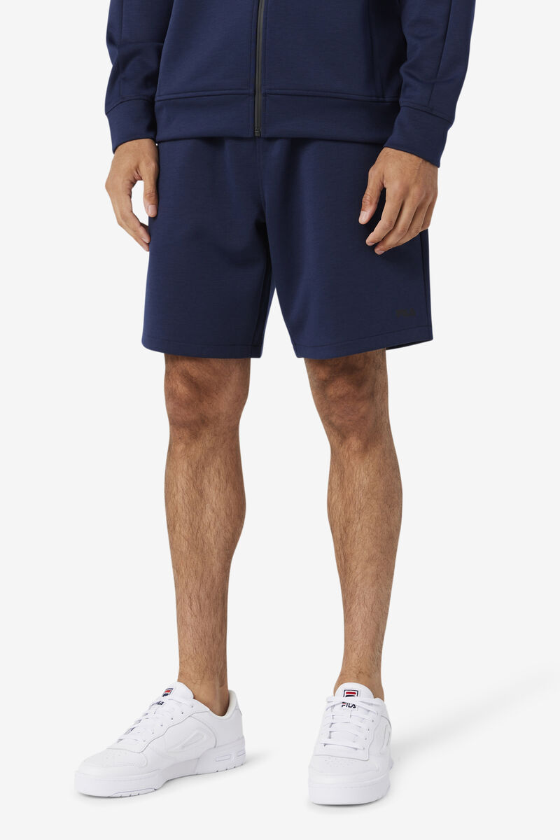 Fila Balban Kort Shorts Herr Marinblå Svarta | x7W37fAMyHx