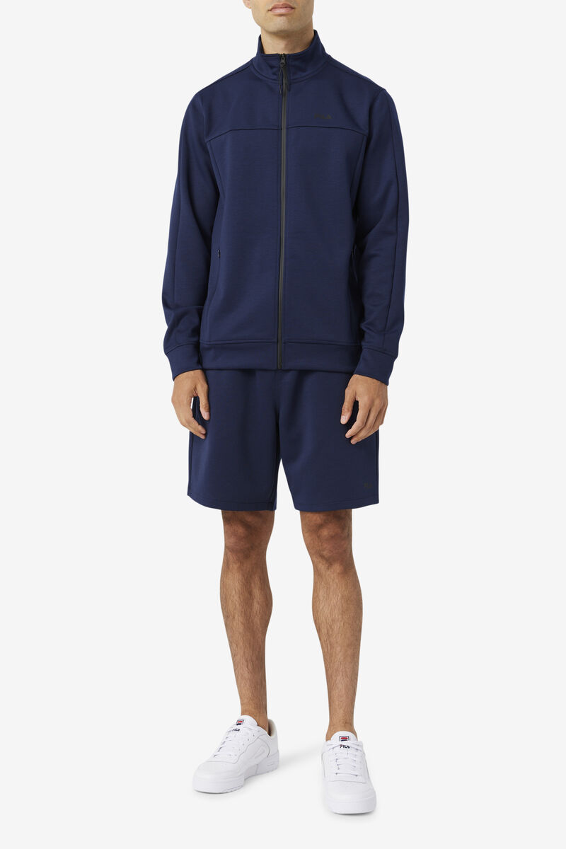 Fila Balban Kort Shorts Herr Marinblå Svarta | x7W37fAMyHx