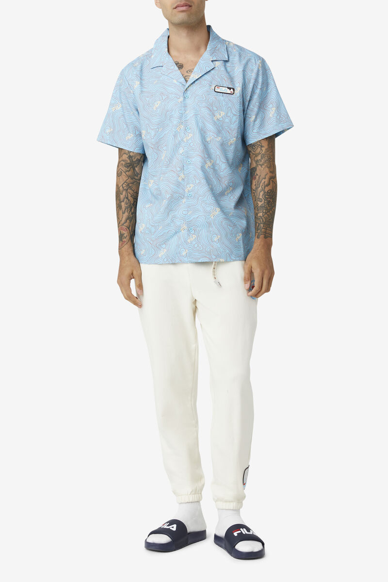 Fila Basecamp Pant Byxor Herr Ljusgula | Iisoid5L5IW