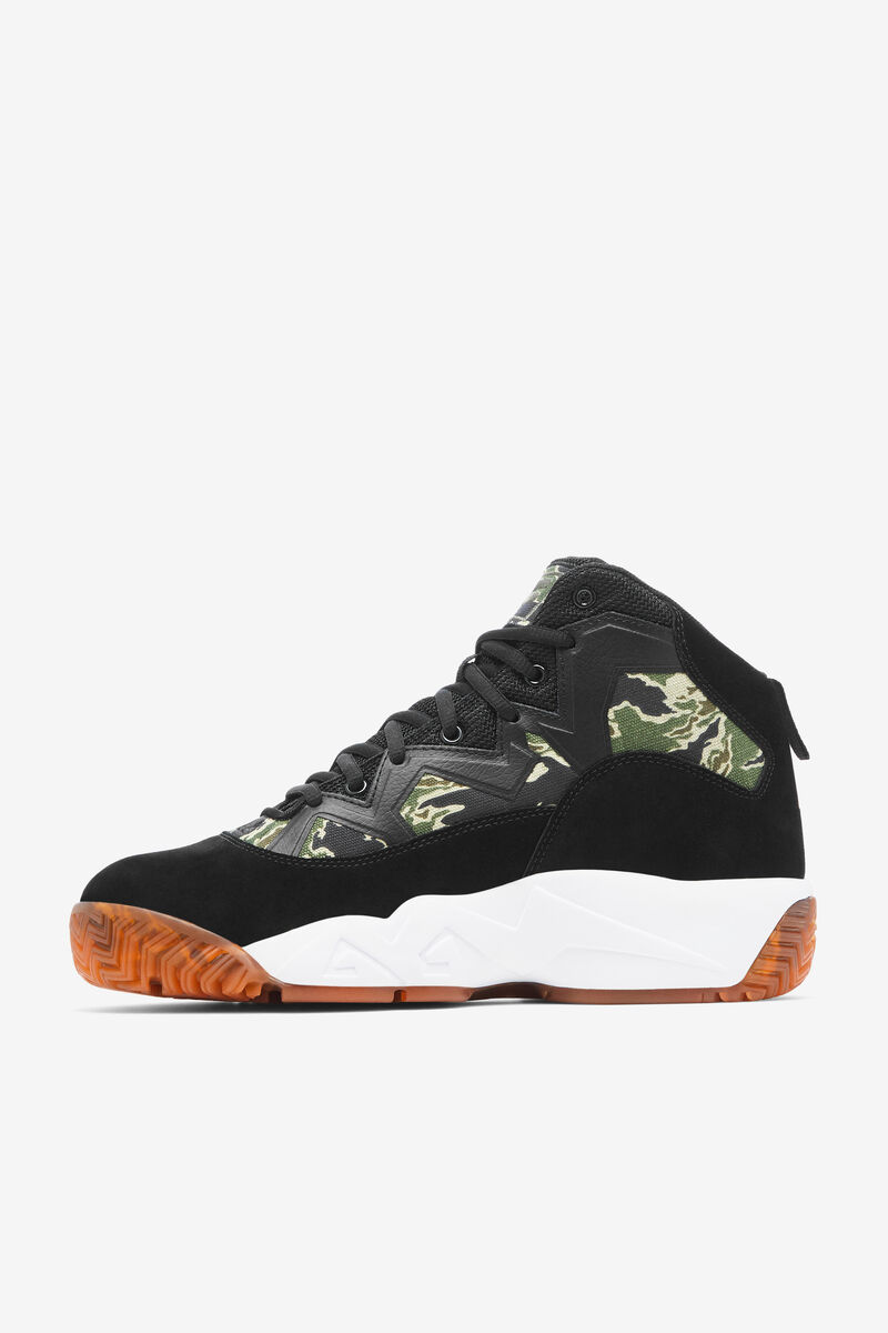 Fila Basketball Shoe With Camo Detail | Fila Sneakers Herr Svarta Vita | ENuOH4UbHVP