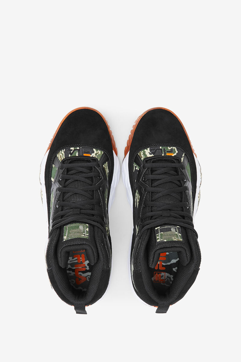 Fila Basketball Shoe With Camo Detail | Fila Sneakers Herr Svarta Vita | ENuOH4UbHVP