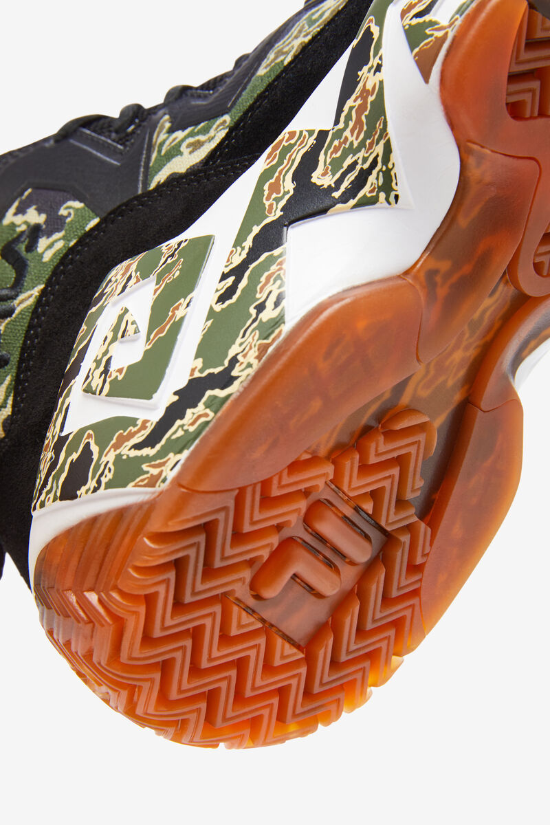 Fila Basketball Shoe With Camo Detail | Fila Sneakers Herr Svarta Vita | ENuOH4UbHVP