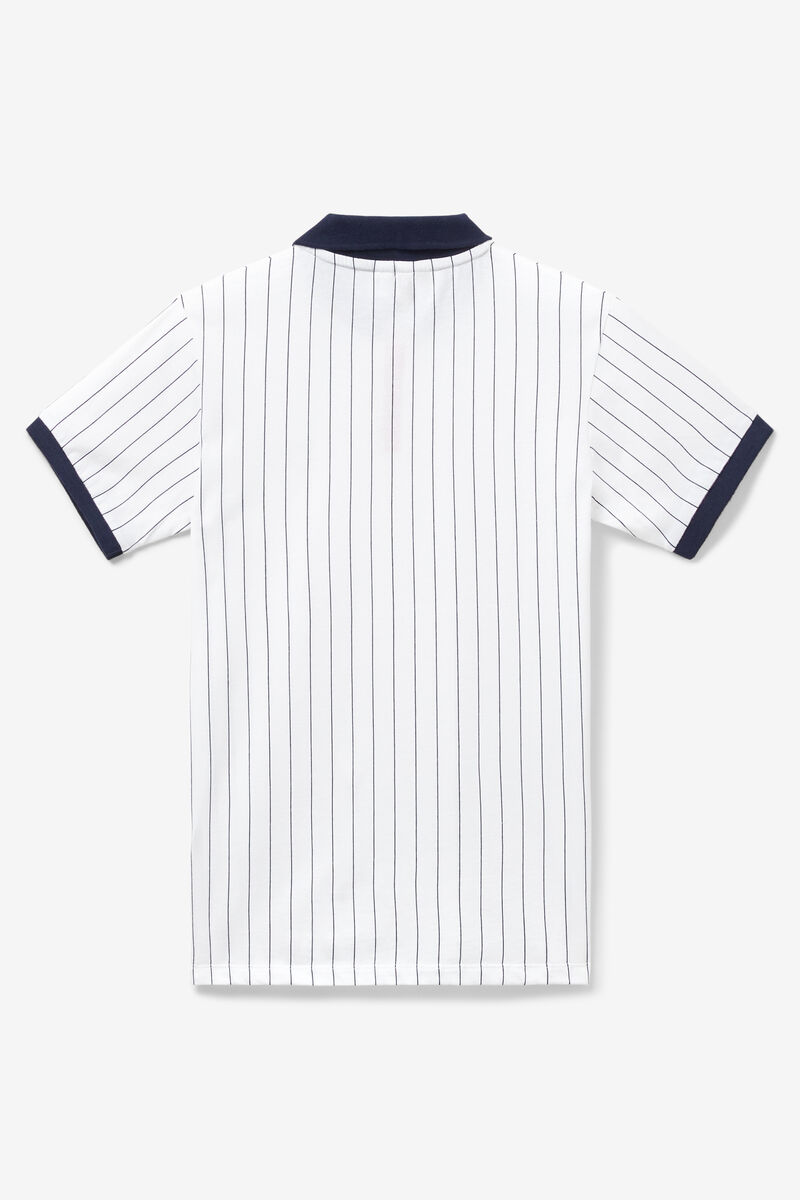 Fila Bb1 Polo Polo Shirt Herr Vita Marinblå Röda | fZswxbQEDdy