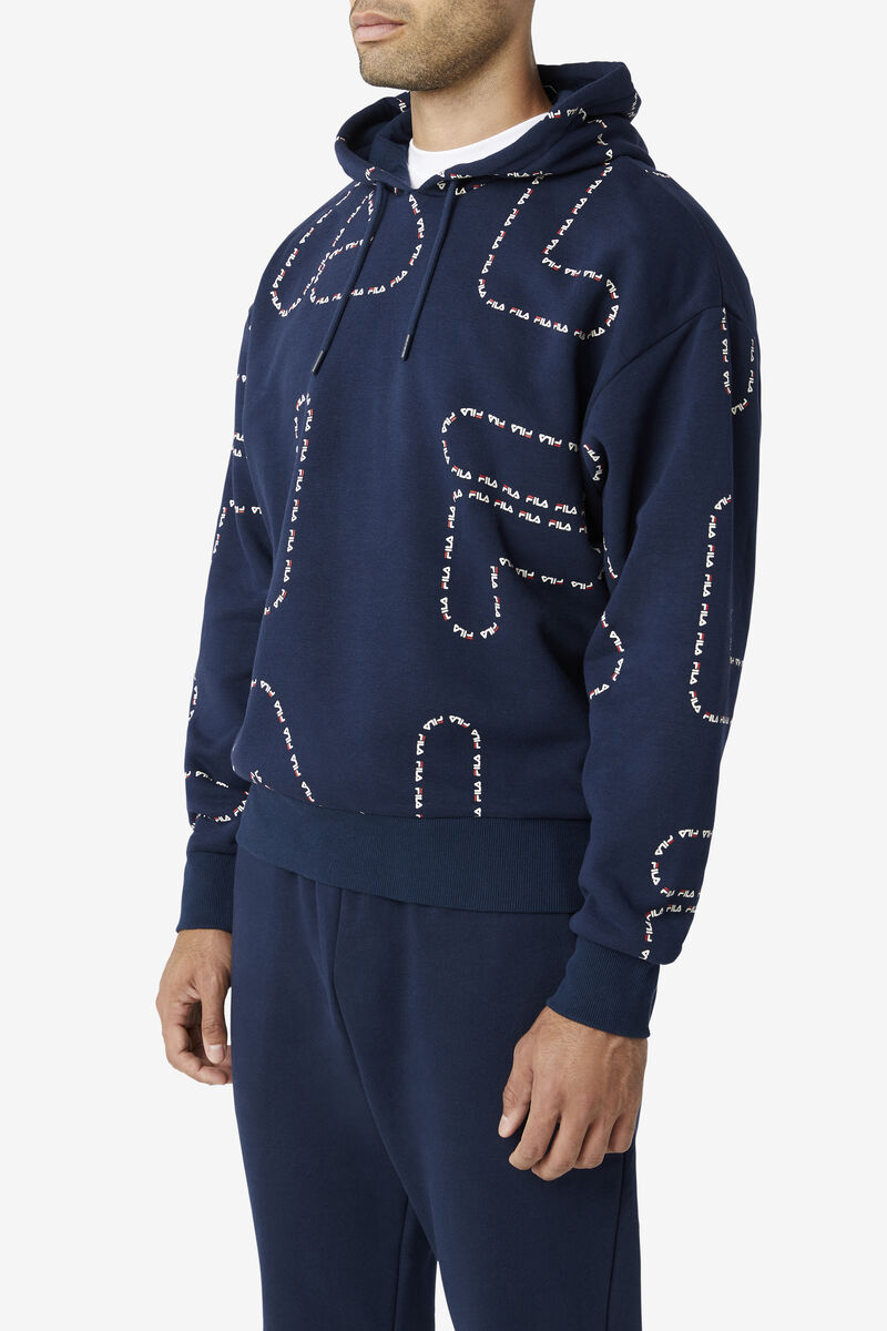 Fila Bedford Hoodie Hoodie Herr Marinblå Marinblå | iBSGJt9GEhE