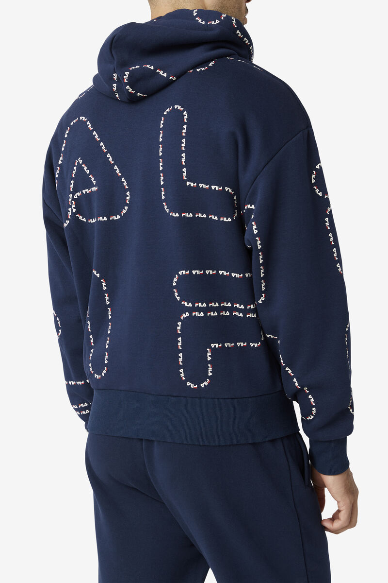 Fila Bedford Hoodie Hoodie Herr Marinblå Marinblå | iBSGJt9GEhE