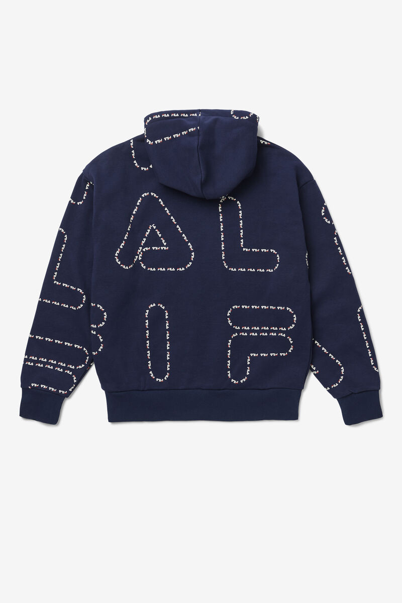 Fila Bedford Hoodie Hoodie Herr Marinblå Marinblå | noPd1ZlBWRF