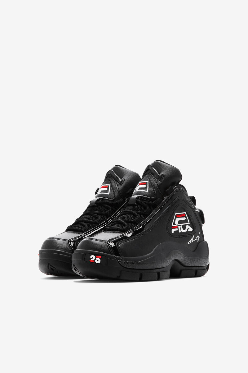 Fila Big Grant Hill 2 25th Anniversary Edition Basketskor Barn Svarta Vita Röda | x823FQ2oRRX