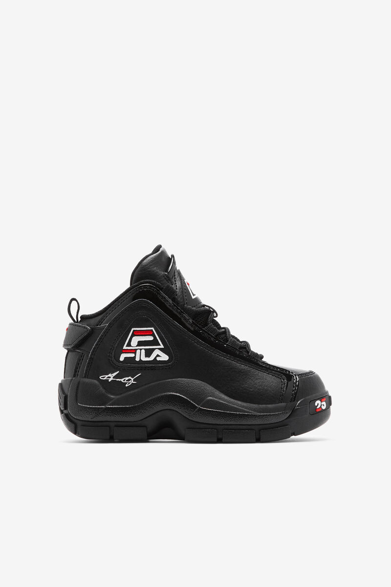 Fila Big Grant Hill 2 25th Anniversary Edition Basketskor Barn Svarta Vita Röda | x823FQ2oRRX