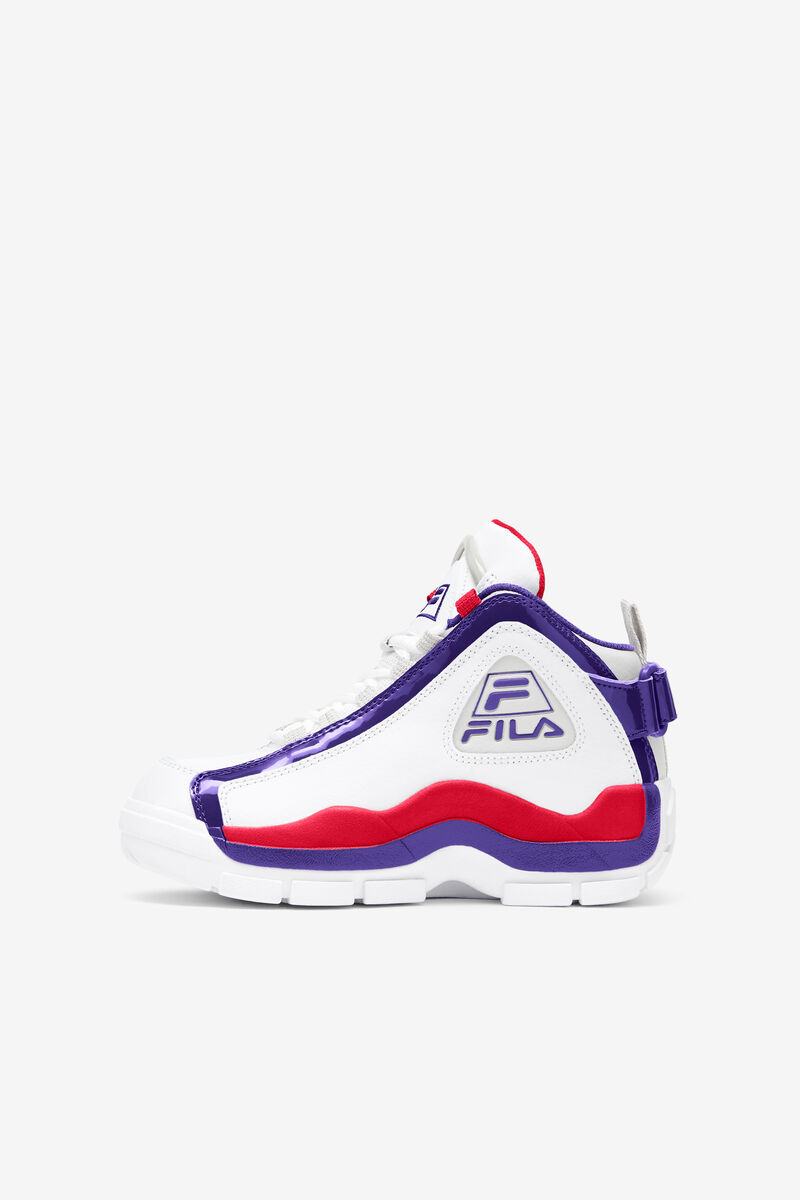 Fila Big Grant Hill 2 Basketskor Barn Vita Mörkblå | 4NdXSMaYWhO