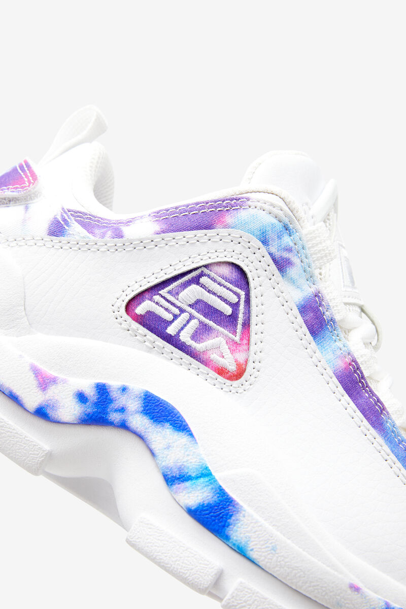 Fila Big Grant Hill 2 Tie Dye Low Basketskor Barn Vita Vita | 6sACIvnOCCH