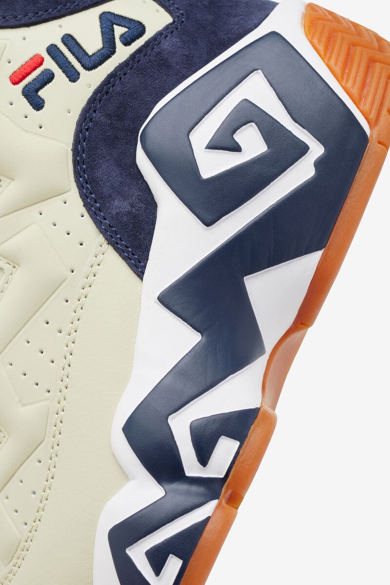Fila Big Mb Basketskor Barn Grädde Vita Marinblå | mZfISTlNJ1t