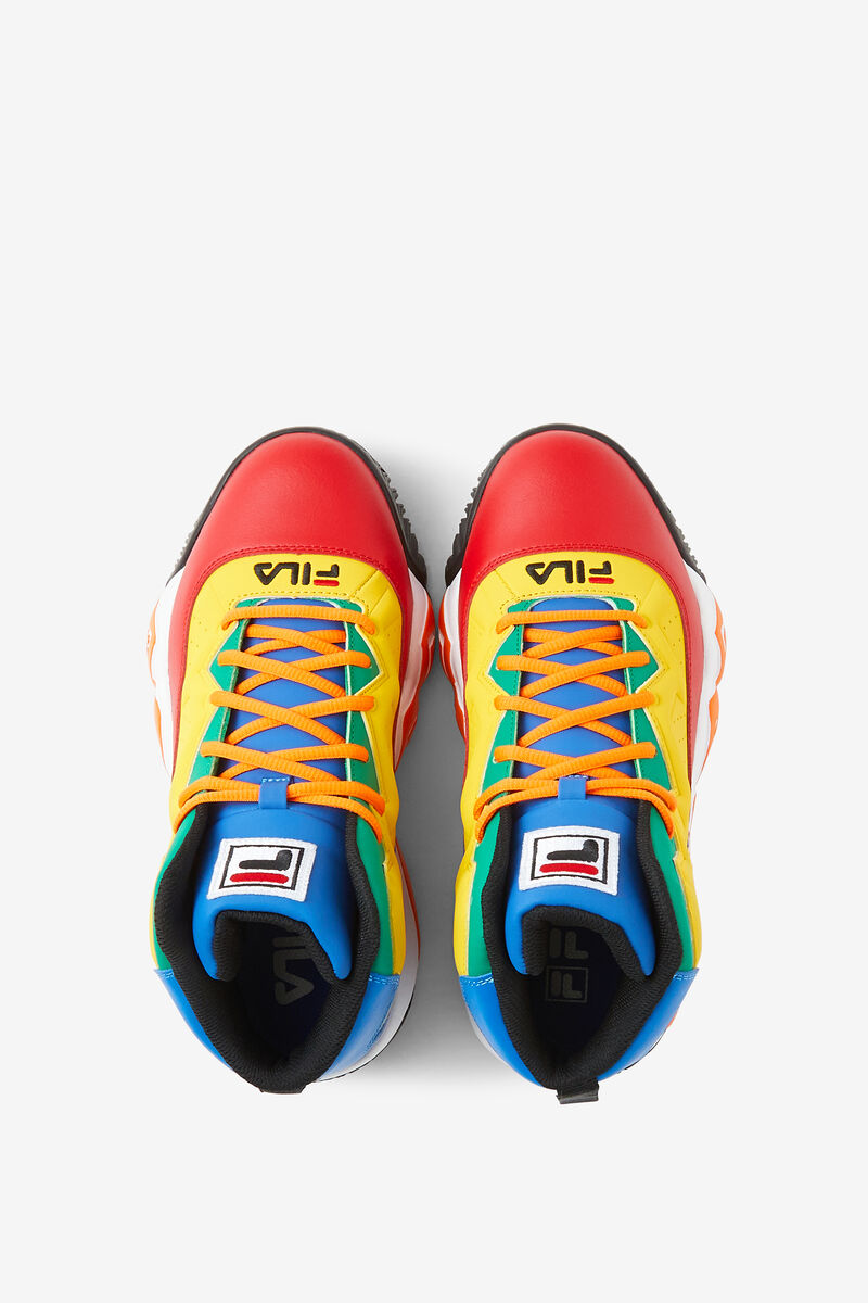 Fila Big Mb Basketskor Barn Röda Kungsblått Blå Citron | j4oCtMdtqUo