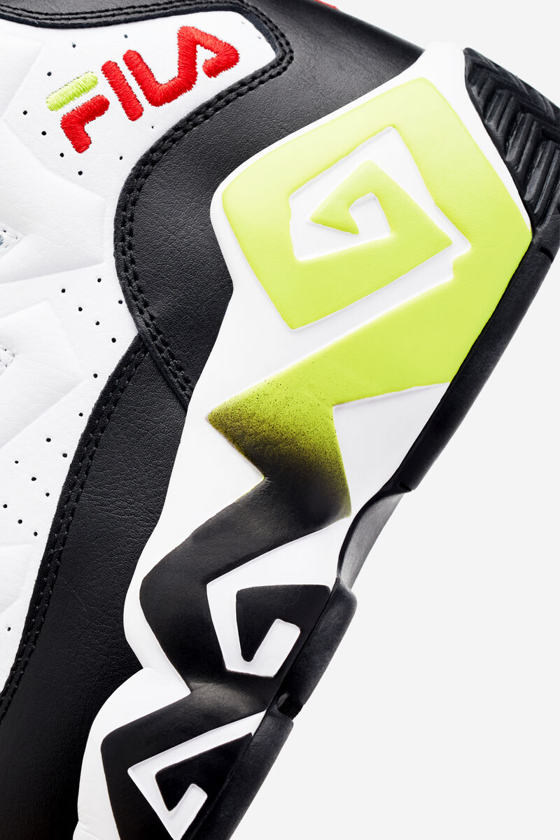 Fila Big Mb Basketskor Barn Vita Svarta Blå | 29JxgrPL6Ce