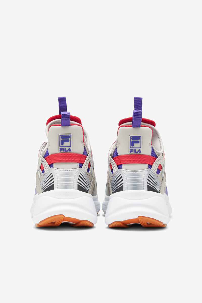 Fila Black & Red Hallasan High Top Sneakers | Fila Sneakers Herr Silver Grå Mörkblå | K9zNLlvEdYm