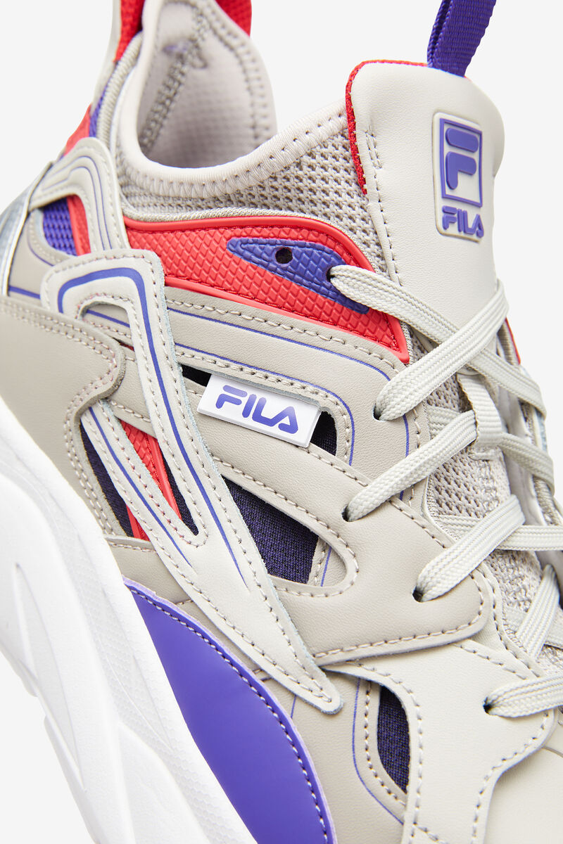 Fila Black & Red Hallasan High Top Sneakers | Fila Sneakers Herr Silver Grå Mörkblå | K9zNLlvEdYm