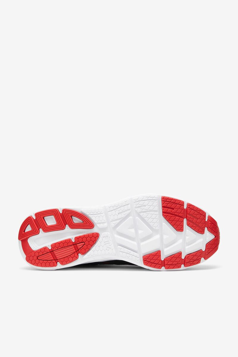 Fila Black & Red Hallasan High Top Sneakers | Fila Sneakers Herr Svarta Röda Vita | bh6Wyn4MpOY