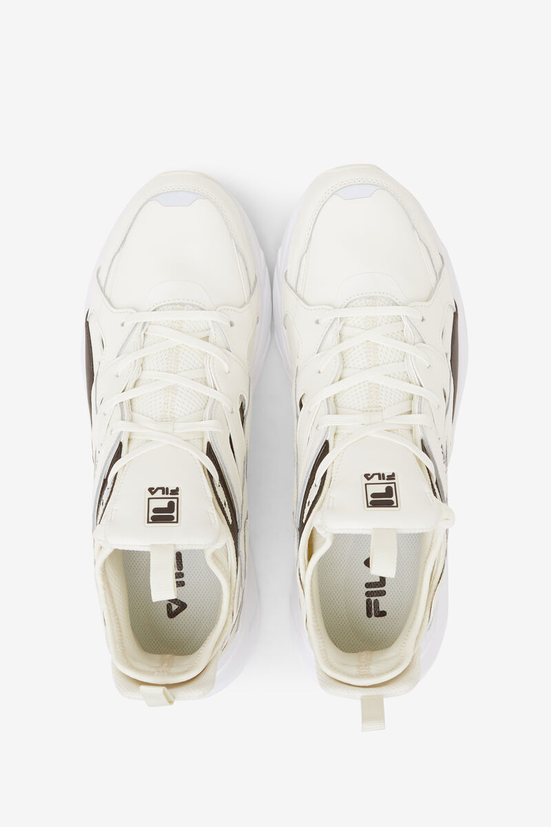 Fila Black & Red Hallasan High Top Sneakers | Fila Sneakers Herr Vita Svarta Vita | x5YRszziuSY