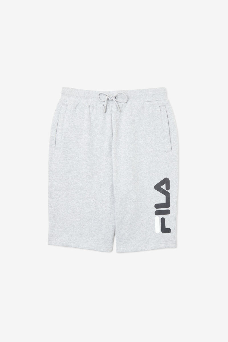 Fila Bono Kort Shorts Herr Ljusgrå Svarta Vita | fC4k3yz8ekS