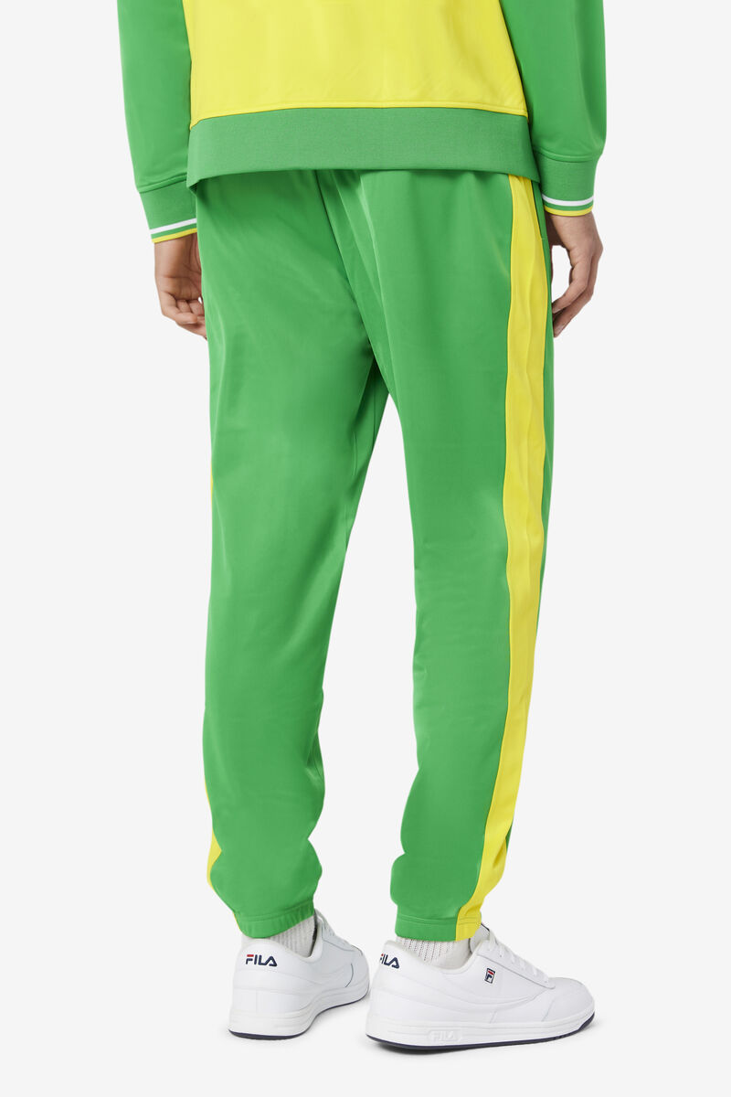 Fila Brazil Track Pant Träningsoverall Dam Gröna Gula | y9nDZmtevlY