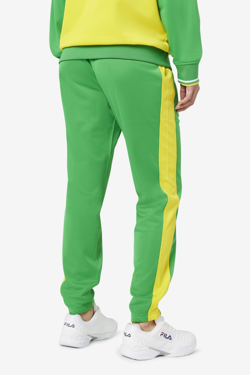 Fila Brazil Track Pant Träningsoverall Herr Gröna Gula | Kap5YUlQpog