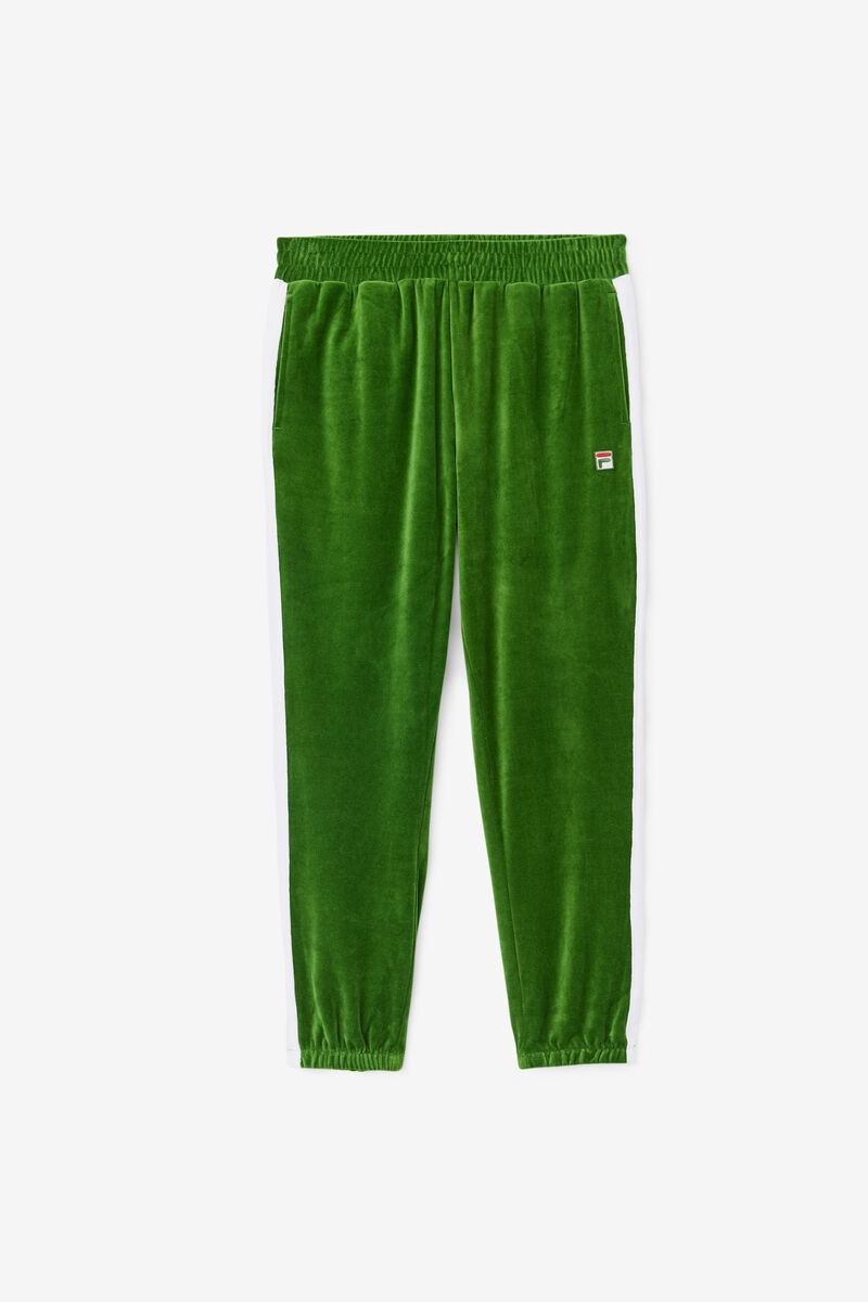 Fila Brice Velour Pant Träningsoverall Herr Vita Röda | d1sYIukumUy