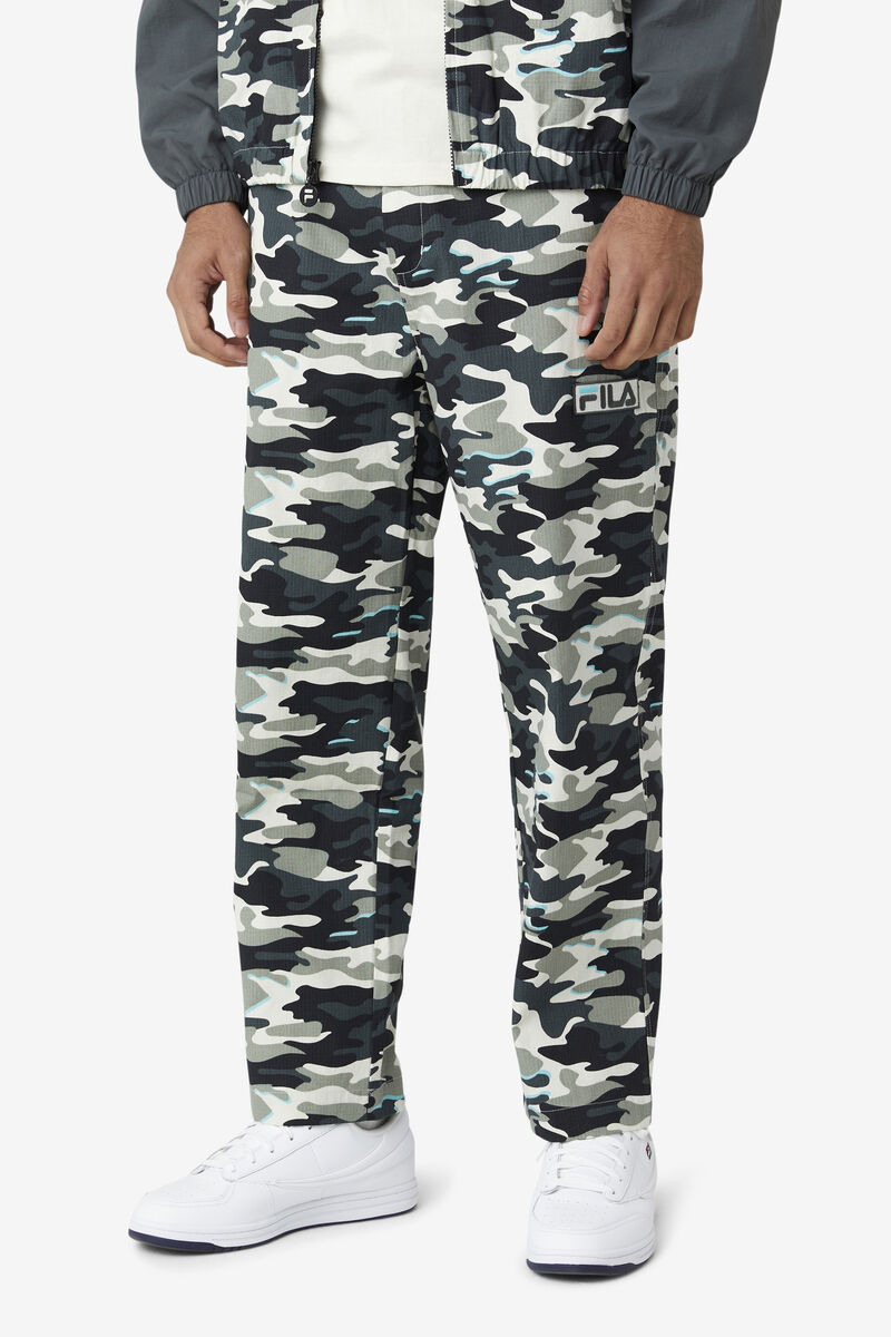 Fila Brigade Camo Pants Byxor Herr Svarta | ZgfOO5TJsPe