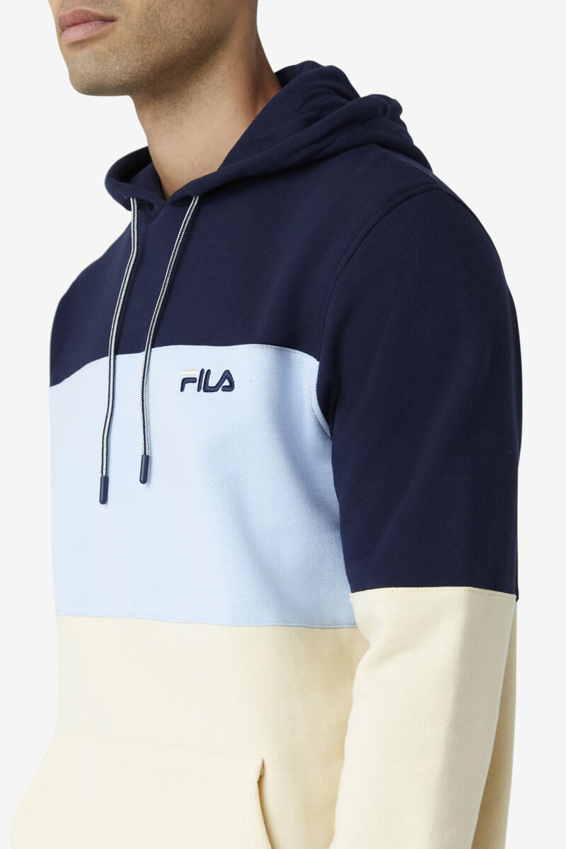 Fila Bryan Hoodie Hoodie Herr Marinblå Ljusblå Bruna | xNmX7ZIqgkh