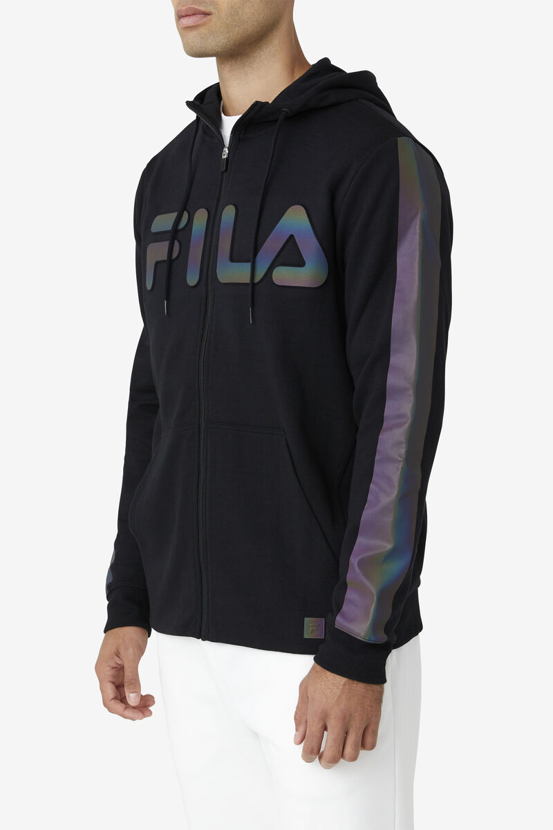 Fila Cadman Hoodie Hoodie Herr Svarta | KctFeLFMFQF