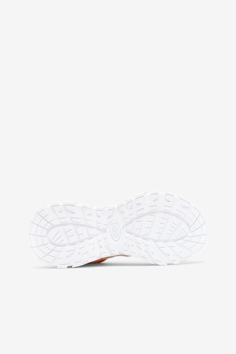 Fila Cage Mid Mixed Media Sneakers Dam Orange | mjLbv5BL52y