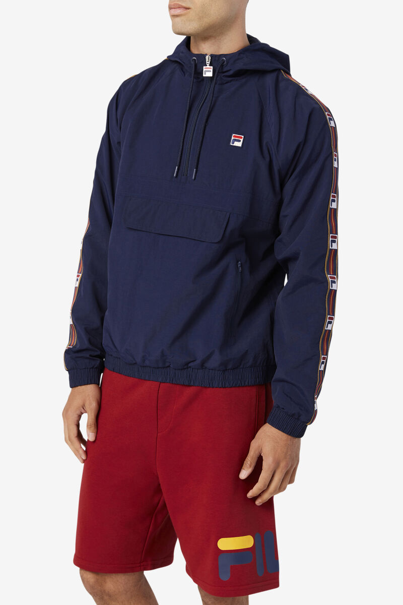 Fila Cameron 1/2 Zip Vind Jacket Jacka Herr Marinblå | y9sQphw8pyJ