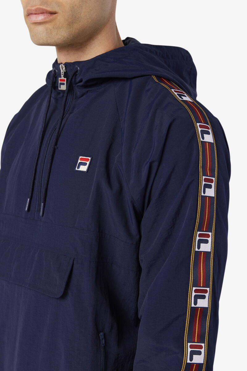 Fila Cameron 1/2 Zip Vind Jacket Jacka Herr Marinblå | y9sQphw8pyJ