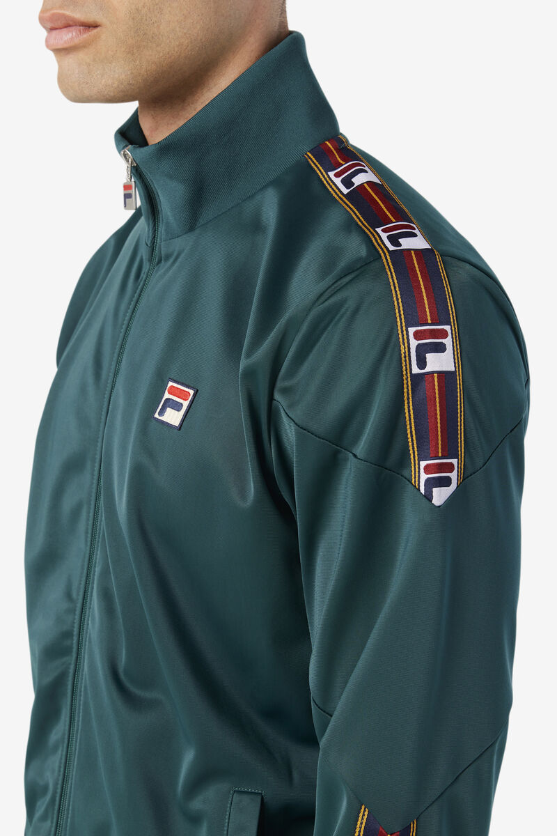Fila Carson Track Jacket Casual Kappor Herr Gröna | FY6kZuuDcGh