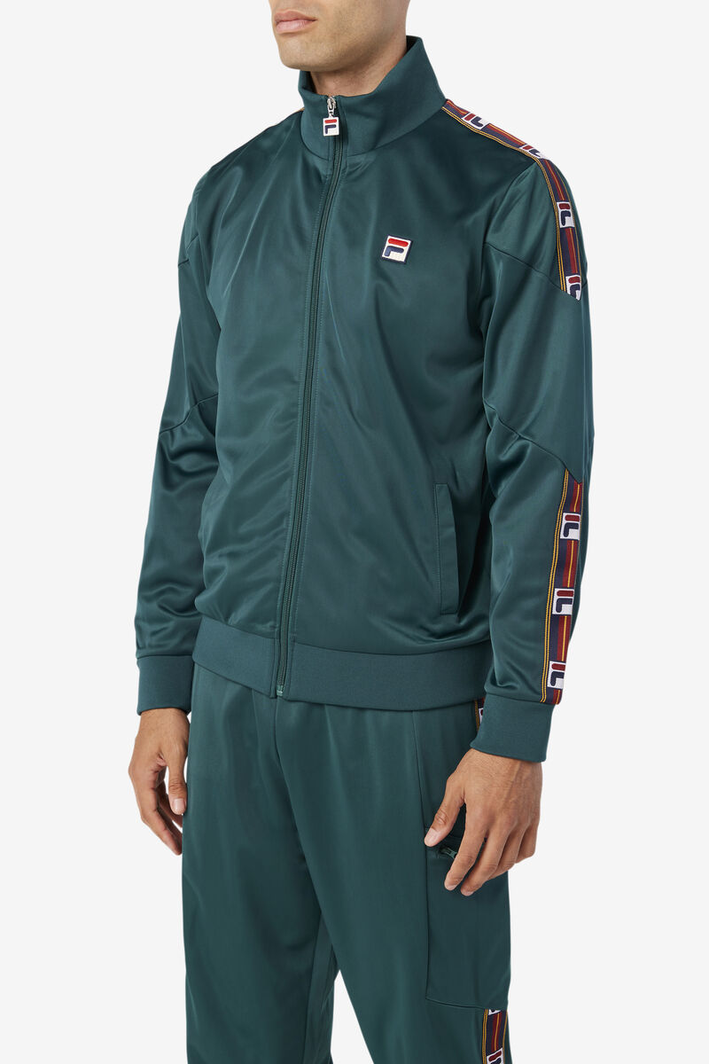 Fila Carson Track Jacket Jacka Herr Gröna | rrbJR8wExcI