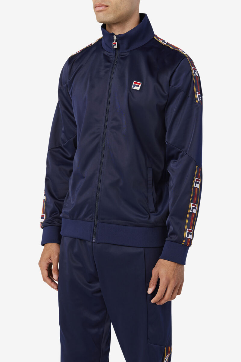 Fila Carson Track Jacket Jacka Herr Marinblå | hPcjOxZrfez