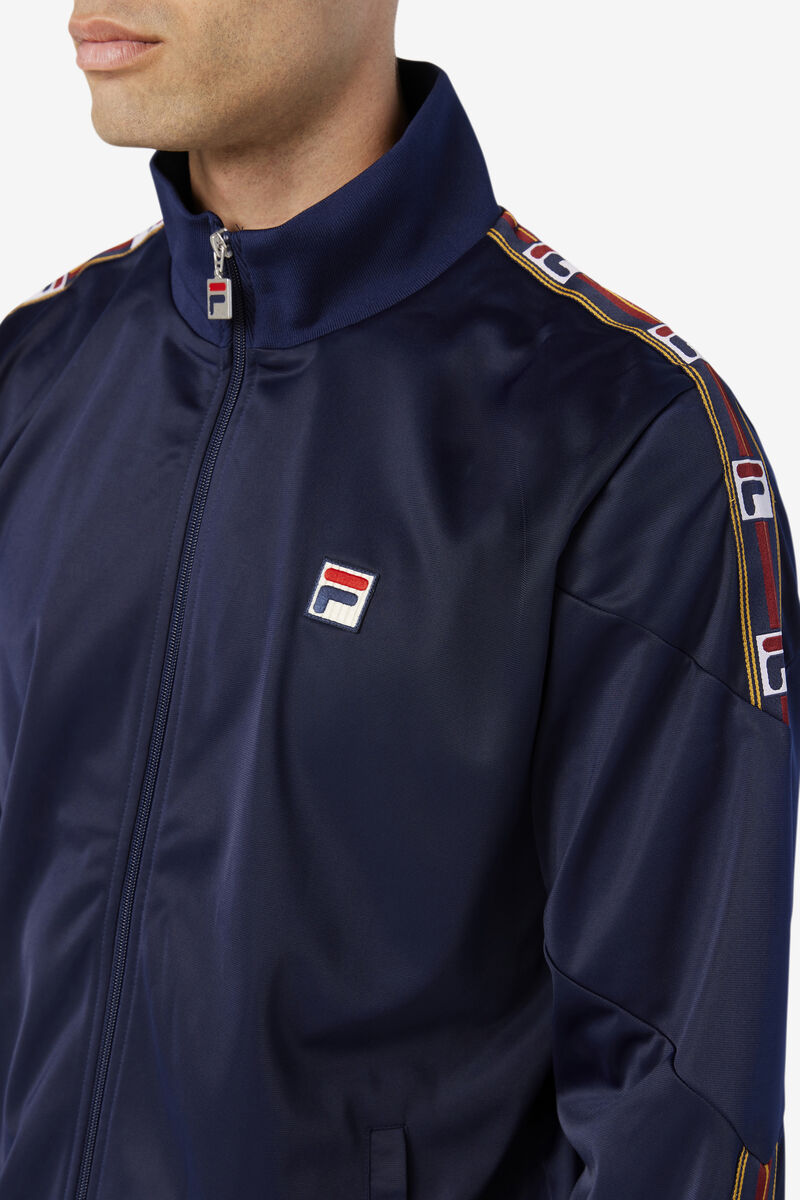 Fila Carson Track Jacket Jacka Herr Marinblå | hPcjOxZrfez